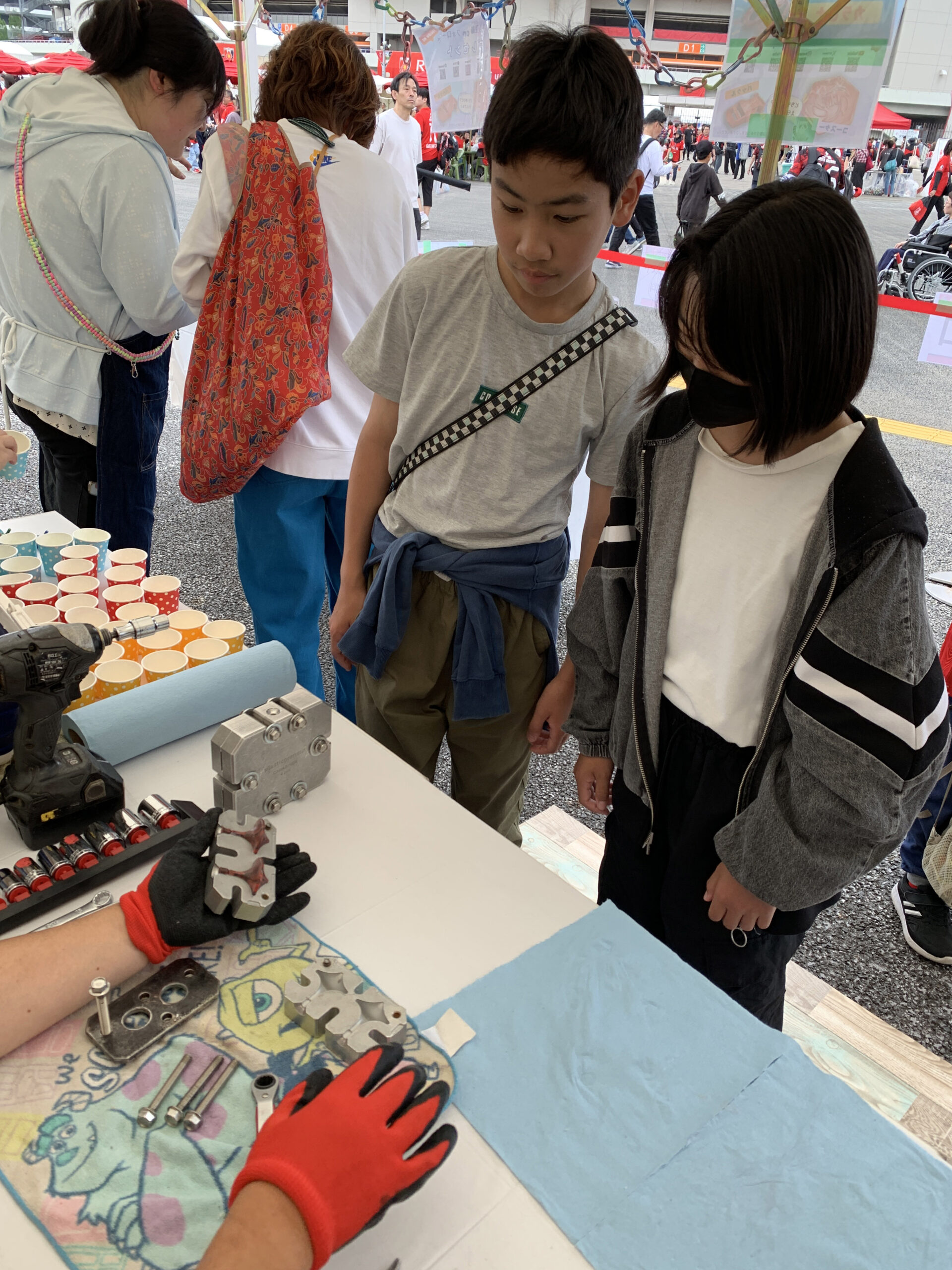 浦和レッズ×埼玉県「サーキュラーエコノミー体験ブース」