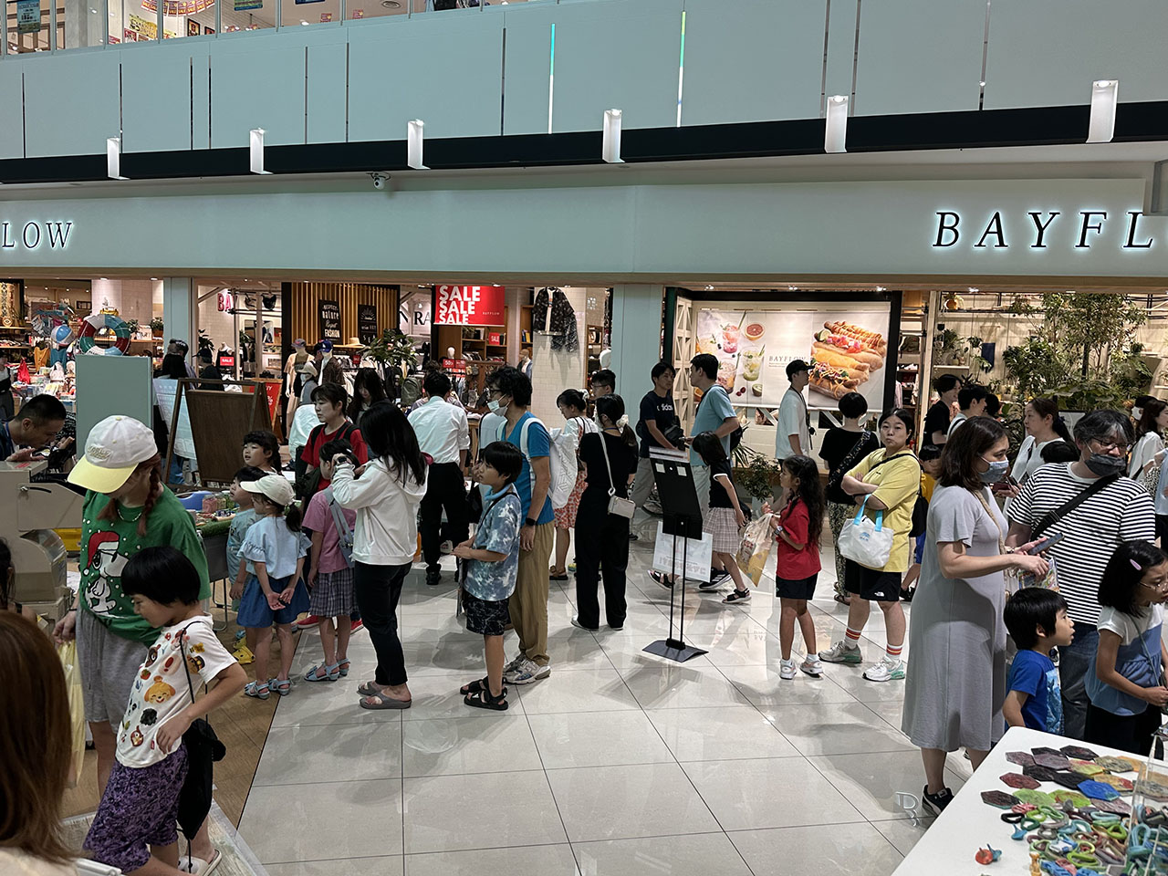 イオンモール川口「夏休みお仕事体験」