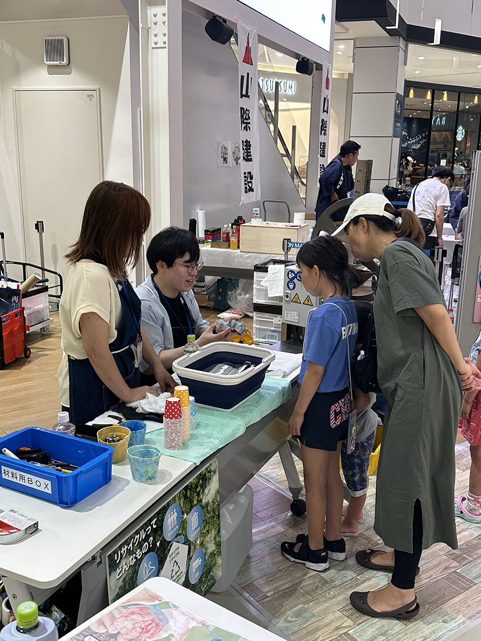 イオンモール川口「夏休みお仕事体験」
