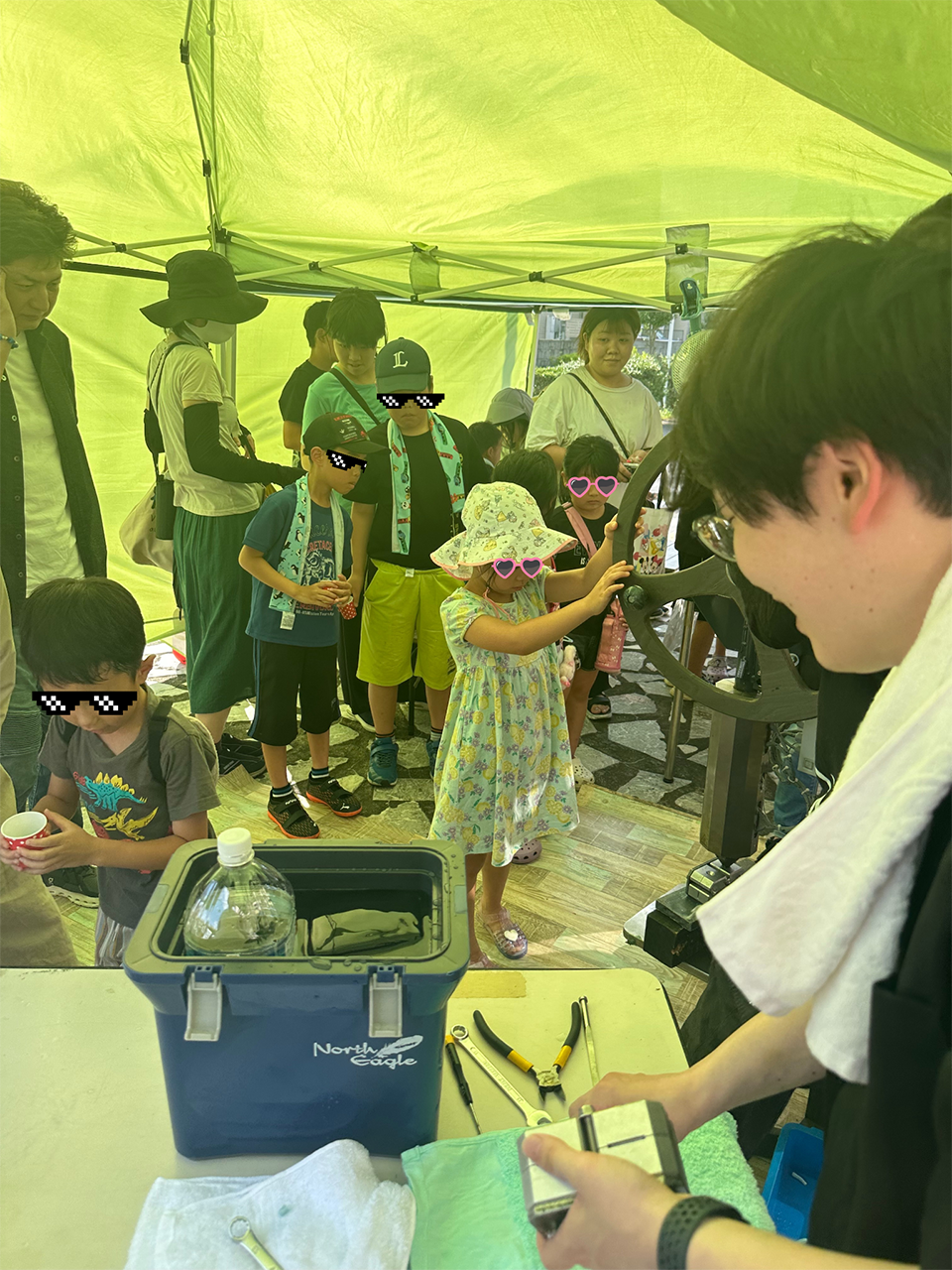 たいむ☆こども食堂でアップサイクル体験会