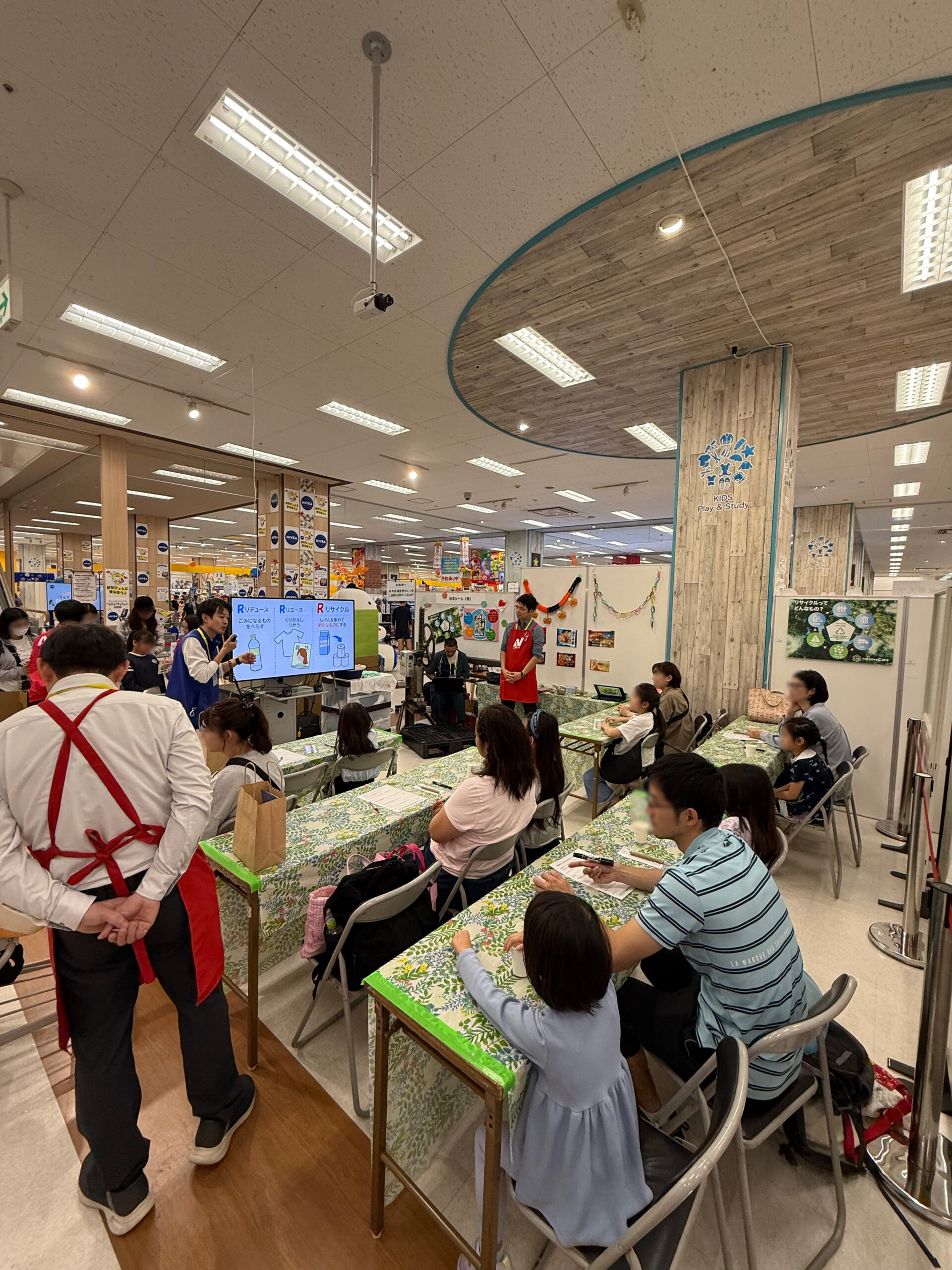 公民連携イベント「ナナハト学校」にて再資源化体験を実施しました